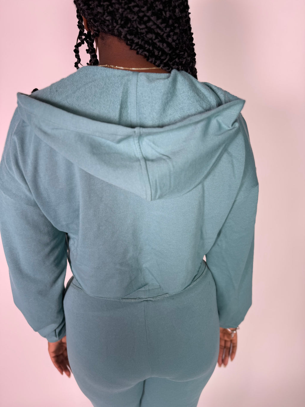 Off the Grid Crop Hoodie