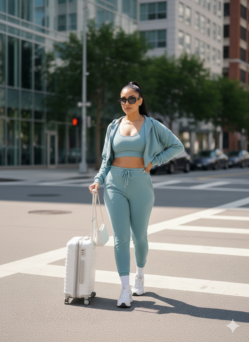 Off the Grid Crop Hoodie