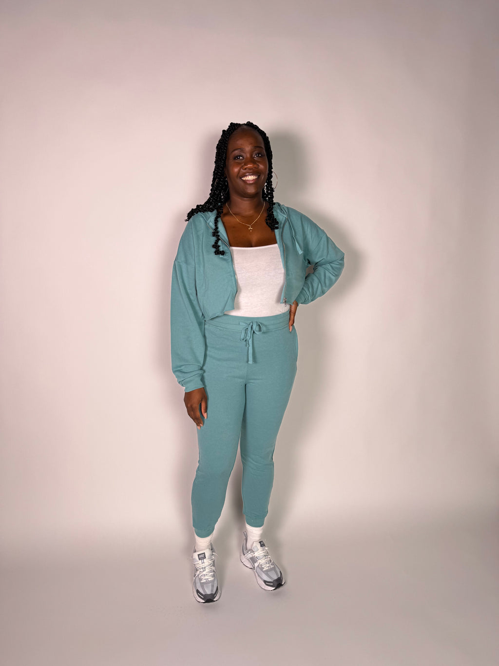 Off the Grid Crop Hoodie