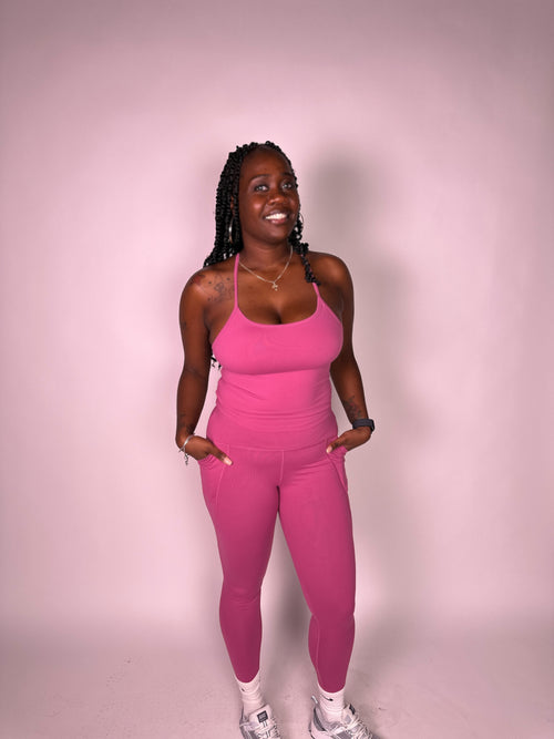 Airport Vibes Spaghetti Strap Top