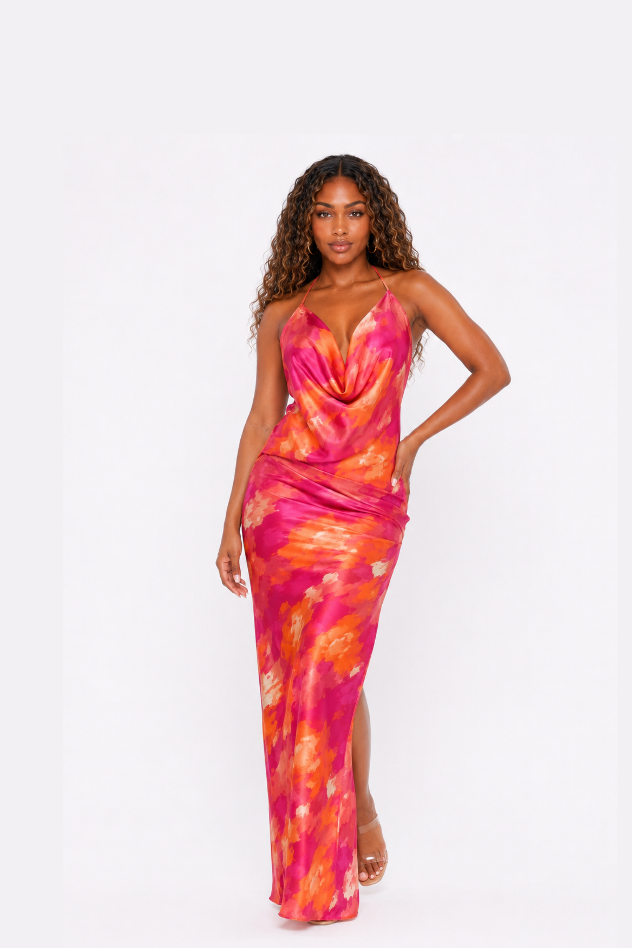 Amara Cut-Out Maxi Dress