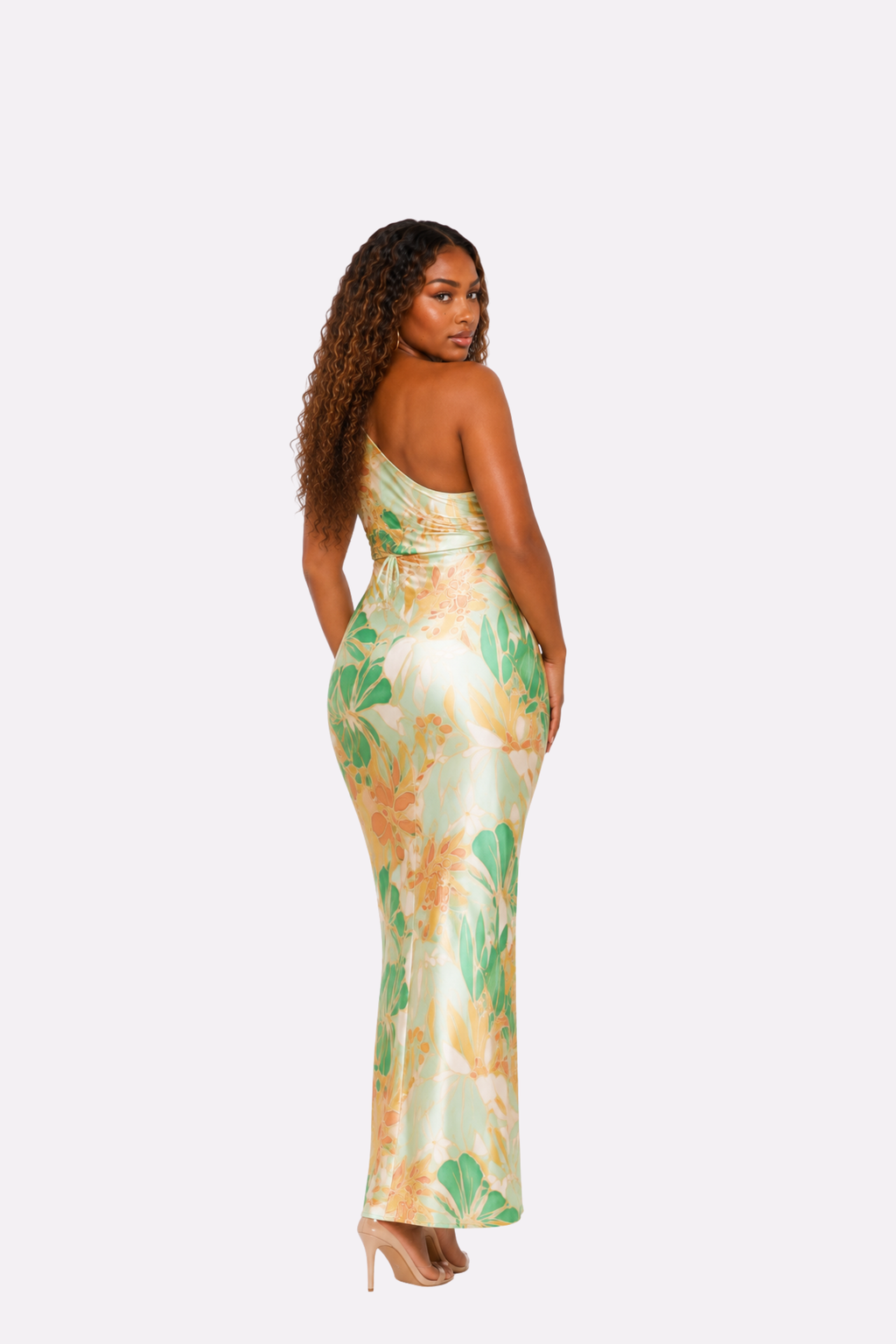 Bali Breeze One-Shoulder Dress