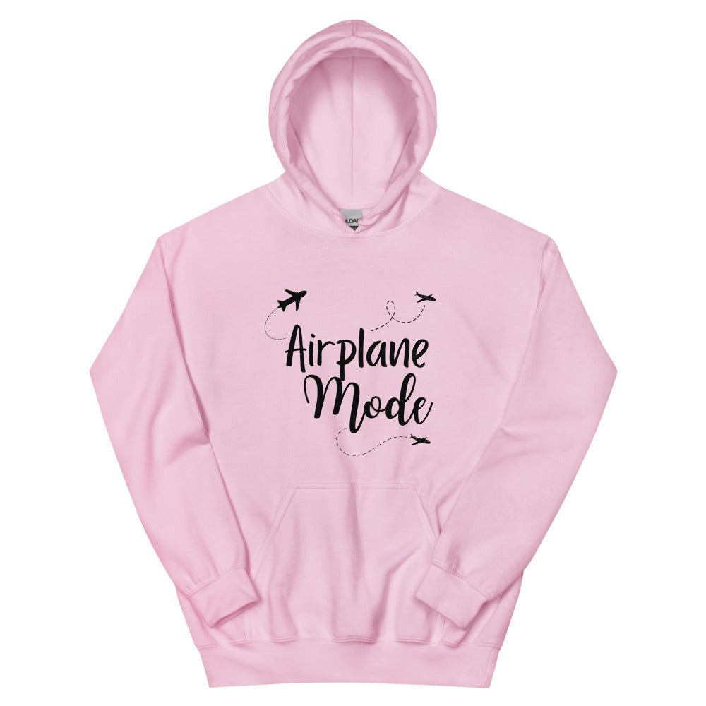 Airplane Mode Hoodie - Her Pink PassportLight Pink