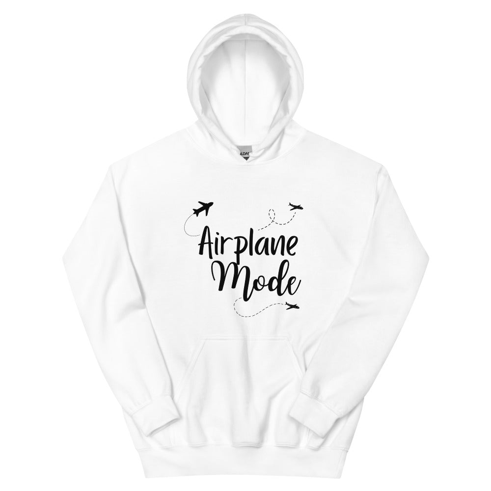 Airplane Mode Hoodie - Her Pink PassportWhite
