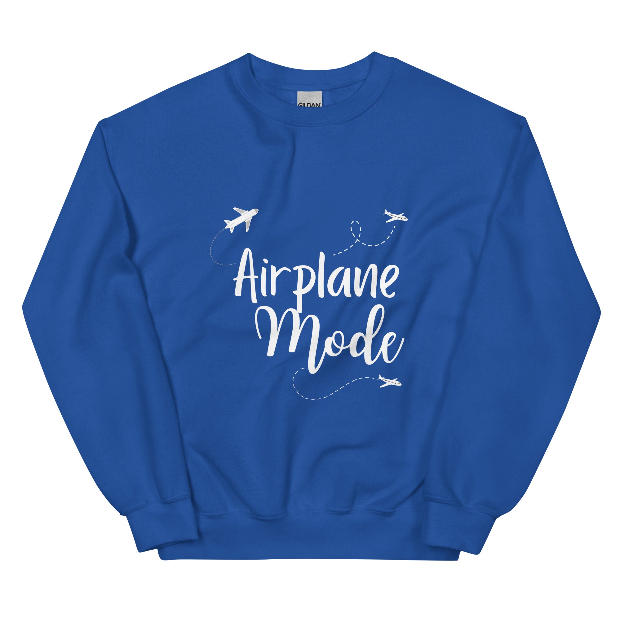 Airplane Mode Sweatshirt - Her Pink PassportRoyal