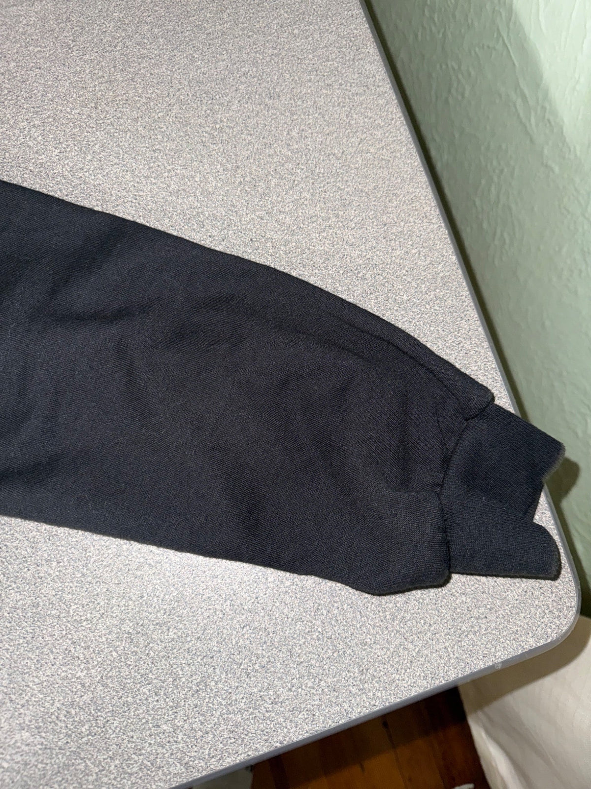 Actual hoodie ribbed cuff