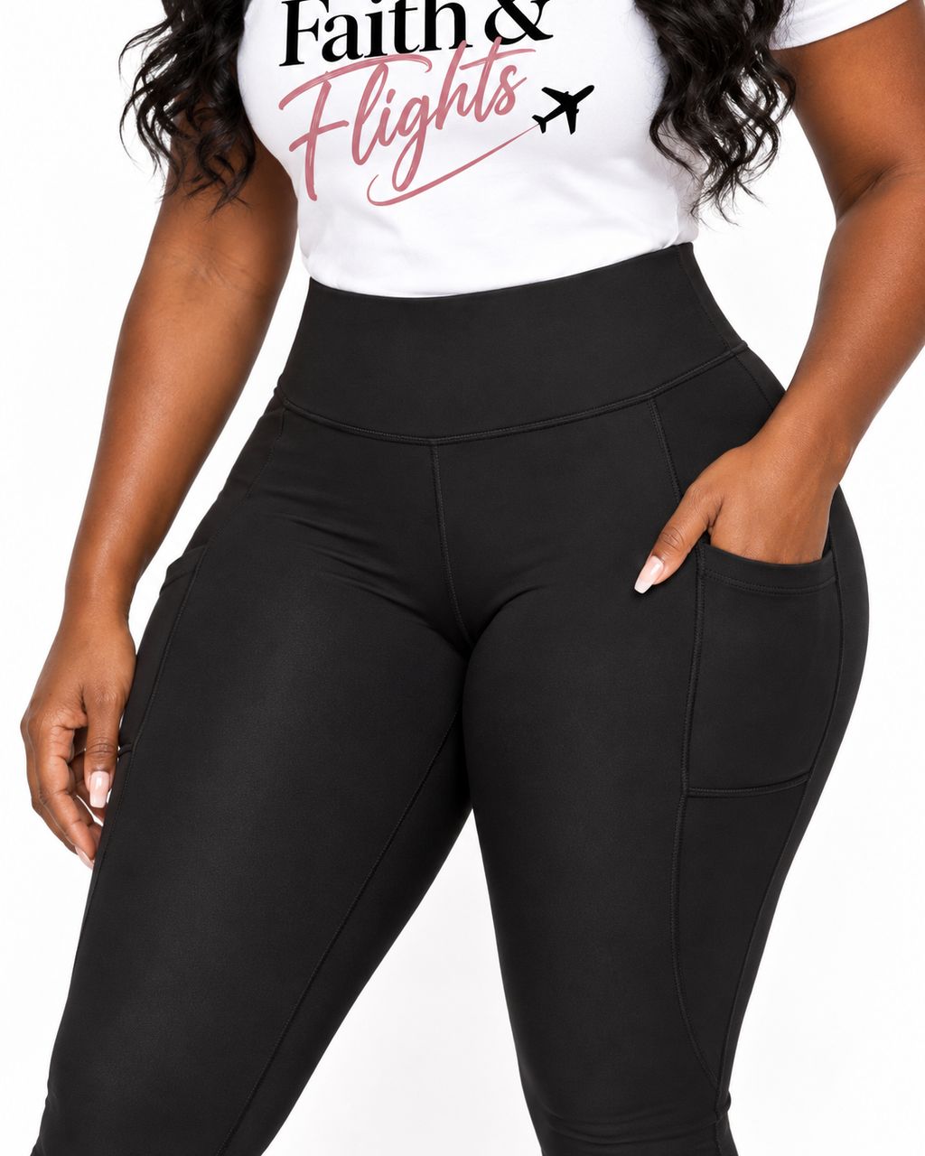 Pocket and waistband styling