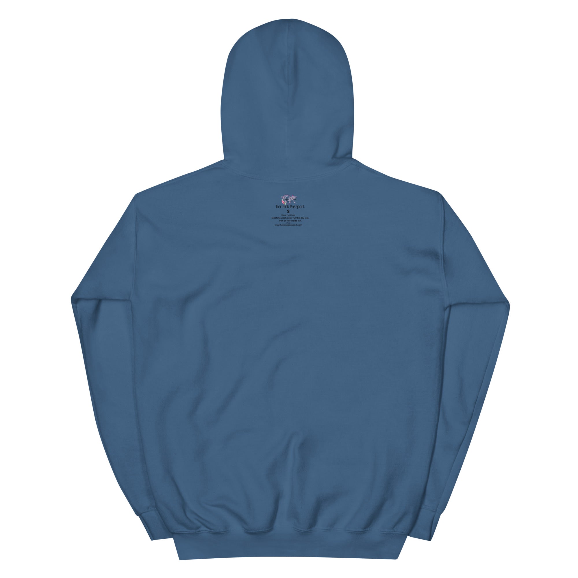 My Trips, My Business Hoodie - Her Pink PassportIndigo Blue