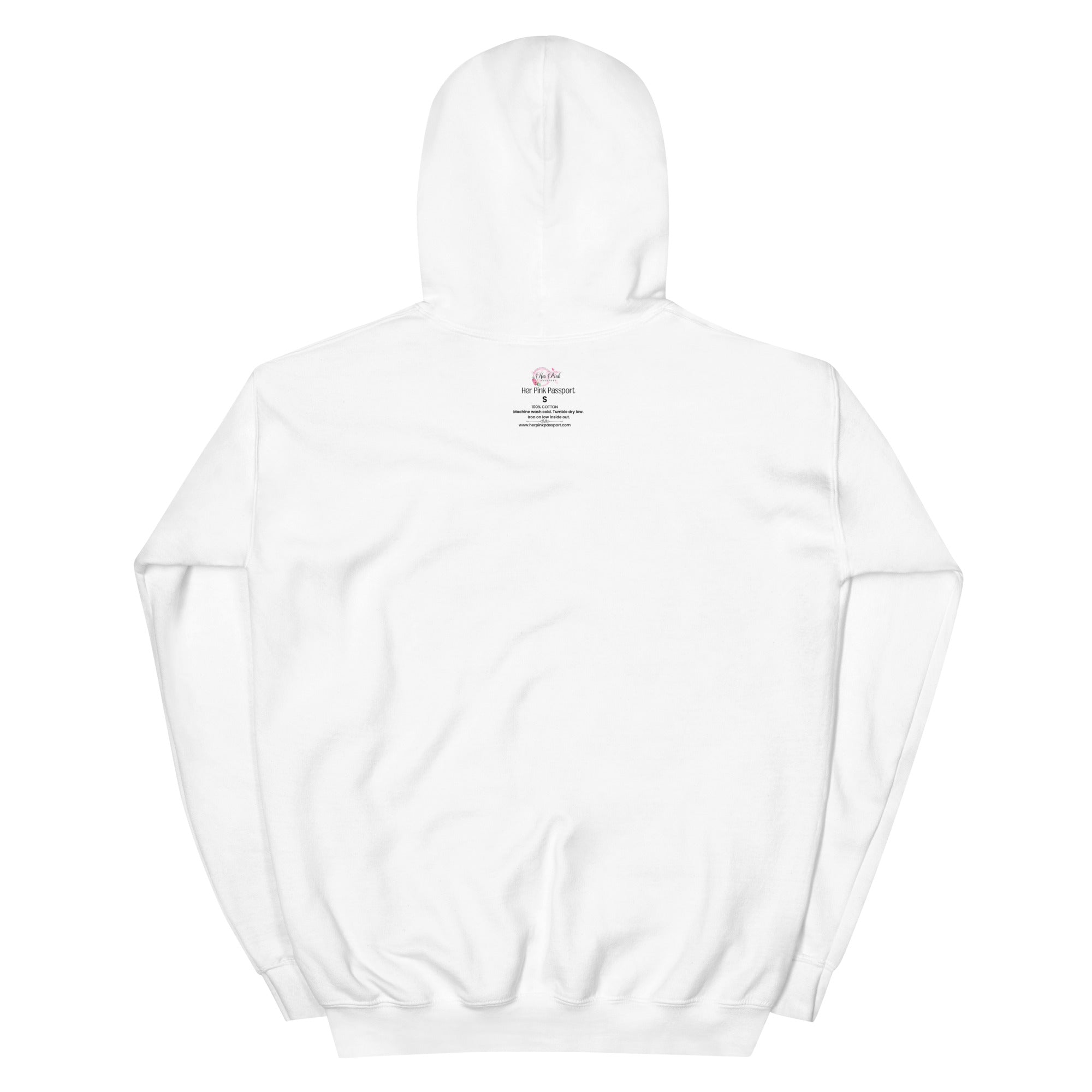 My Trips, My Business Hoodie - Her Pink PassportSport Grey