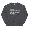 My Trips, My Business Sweatshirt - Her Pink PassportDark Heather
