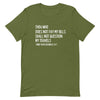 My Trips, My Business T - shirt - Her Pink PassportOlive