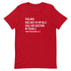 My Trips, My Business T - shirt - Her Pink PassportRed