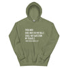 My Trips, My Business Unisex Hoodie - Her Pink PassportMilitary Green