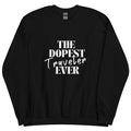 The Dopest Traveler Unisex Sweatshirt - Her Pink PassportBlack