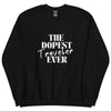 The Dopest Traveler Unisex Sweatshirt - Her Pink PassportBlack