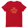 The Dopest Traveler Unisex T - shirt - Her Pink PassportRed