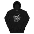 Travel Besties Hoodie - Her Pink PassportBlack