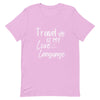 Travel is My Love Language T - Shirt - Her Pink PassportLilac