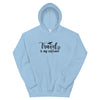 Travel is my Selfcare Hoodie - Her Pink PassportLight Blue
