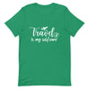 Travel is My Selfcare White Print T - Shirt - Her Pink PassportKelly
