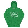 Unapologetically Exploring the World Unisex Hoodie - Her Pink PassportIrish Green