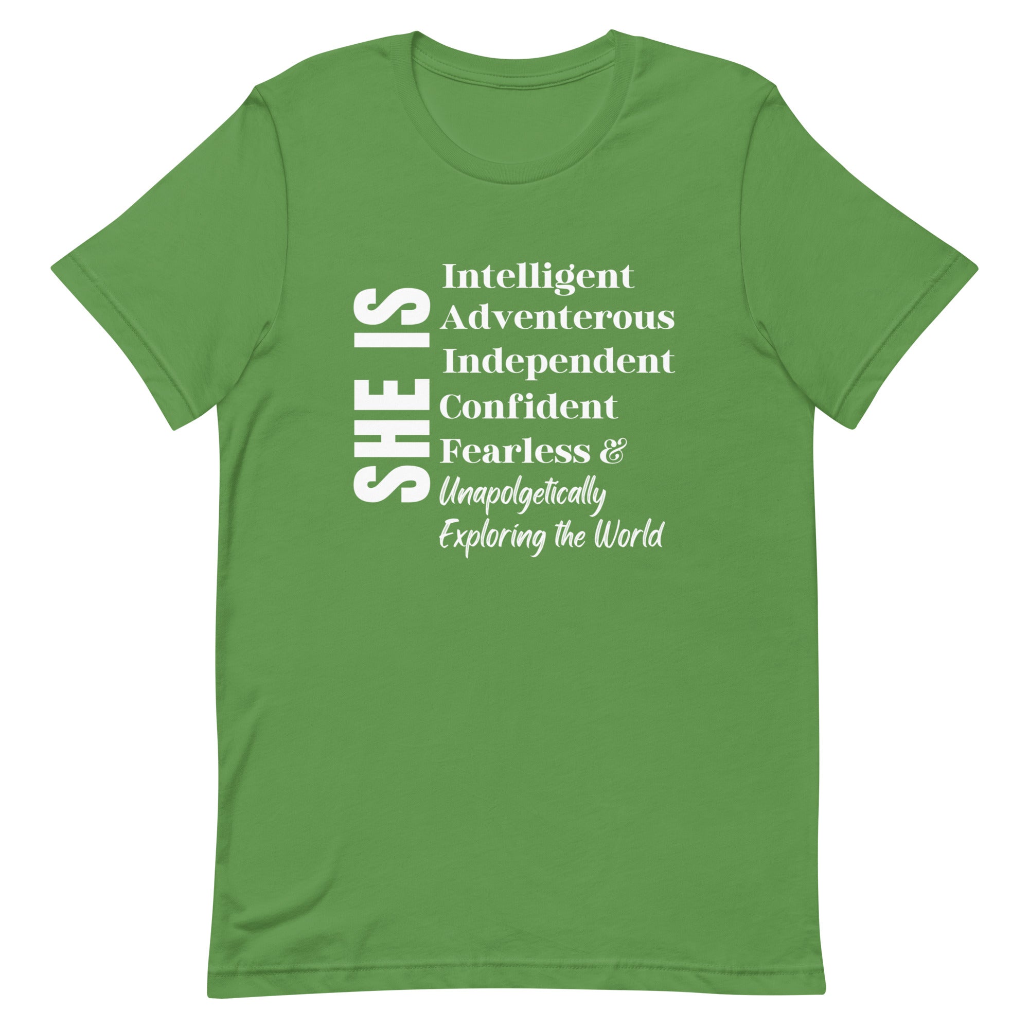 She is...Traveling the World T-shirt