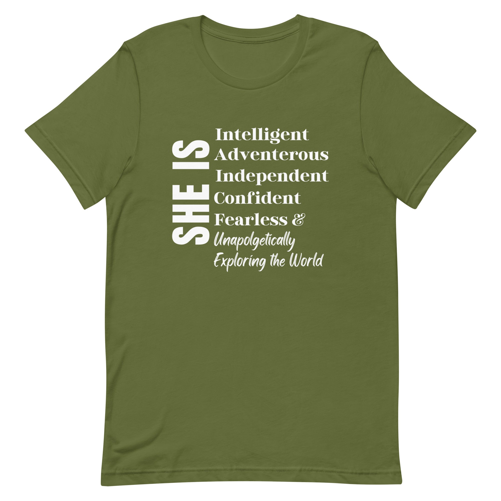 She is...Traveling the World T-shirt
