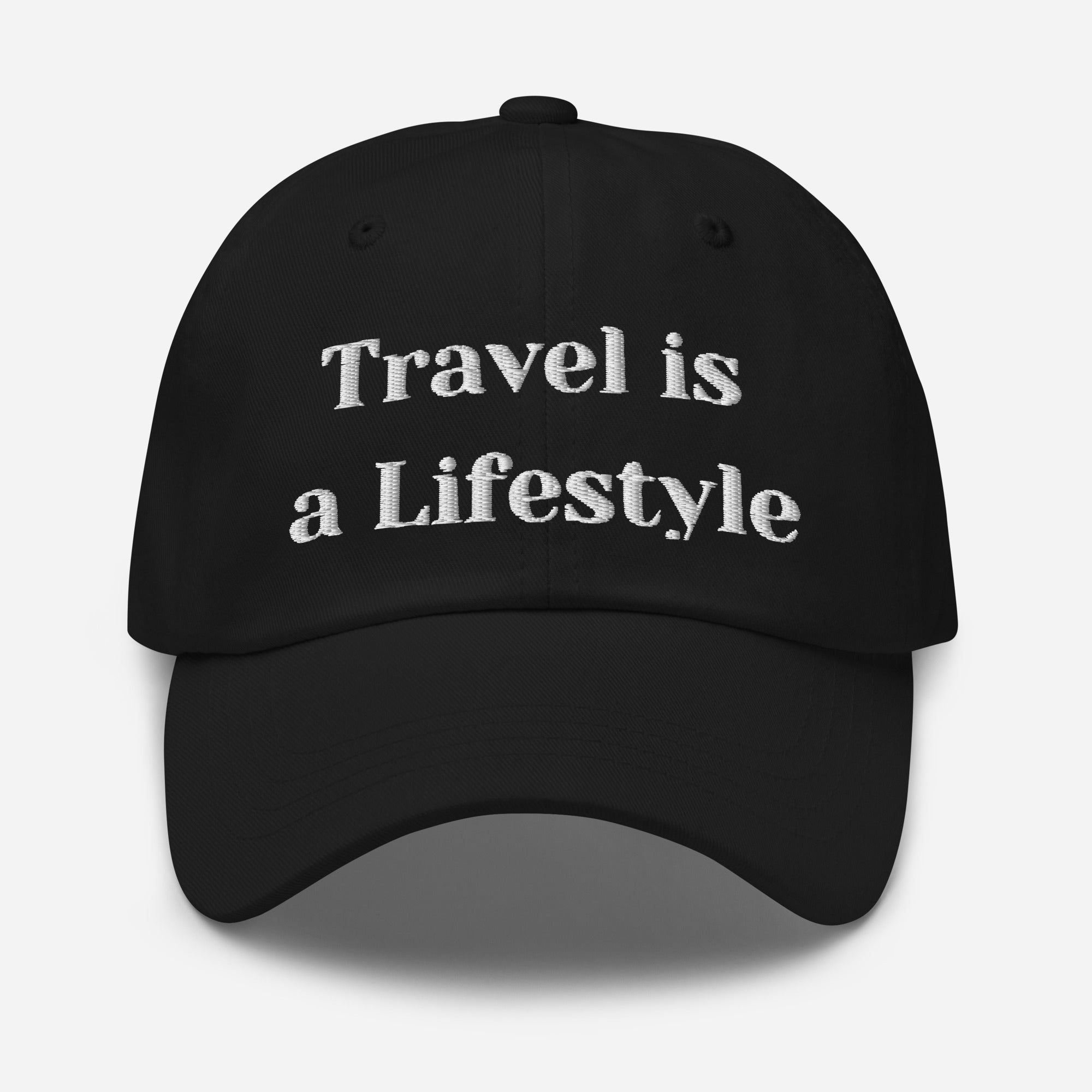 Travel is a Lifestyle Dad hat