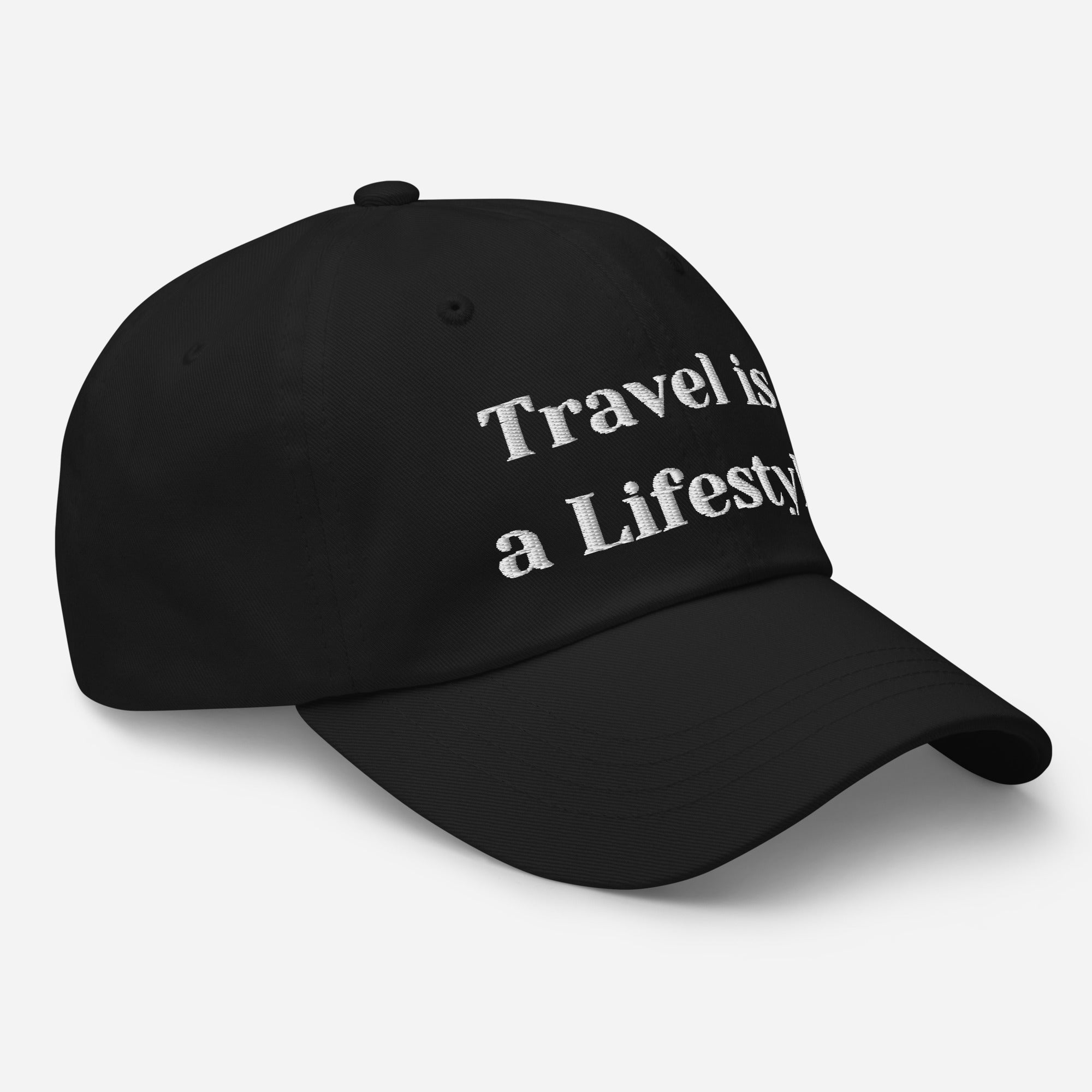 Travel is a Lifestyle Dad hat
