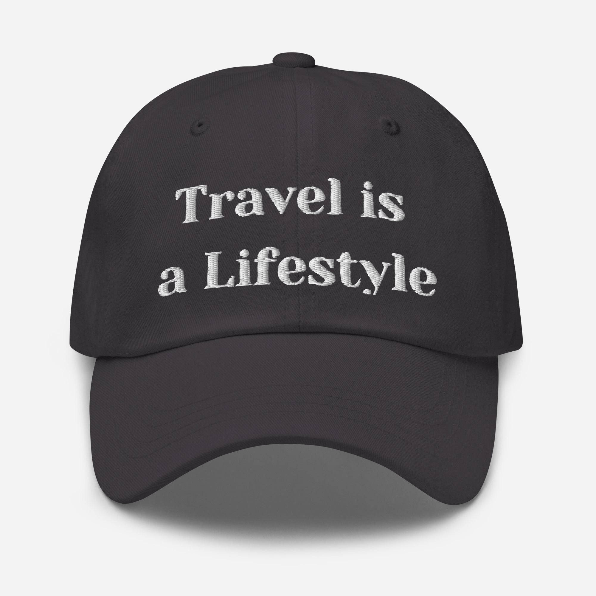 Travel is a Lifestyle Dad hat