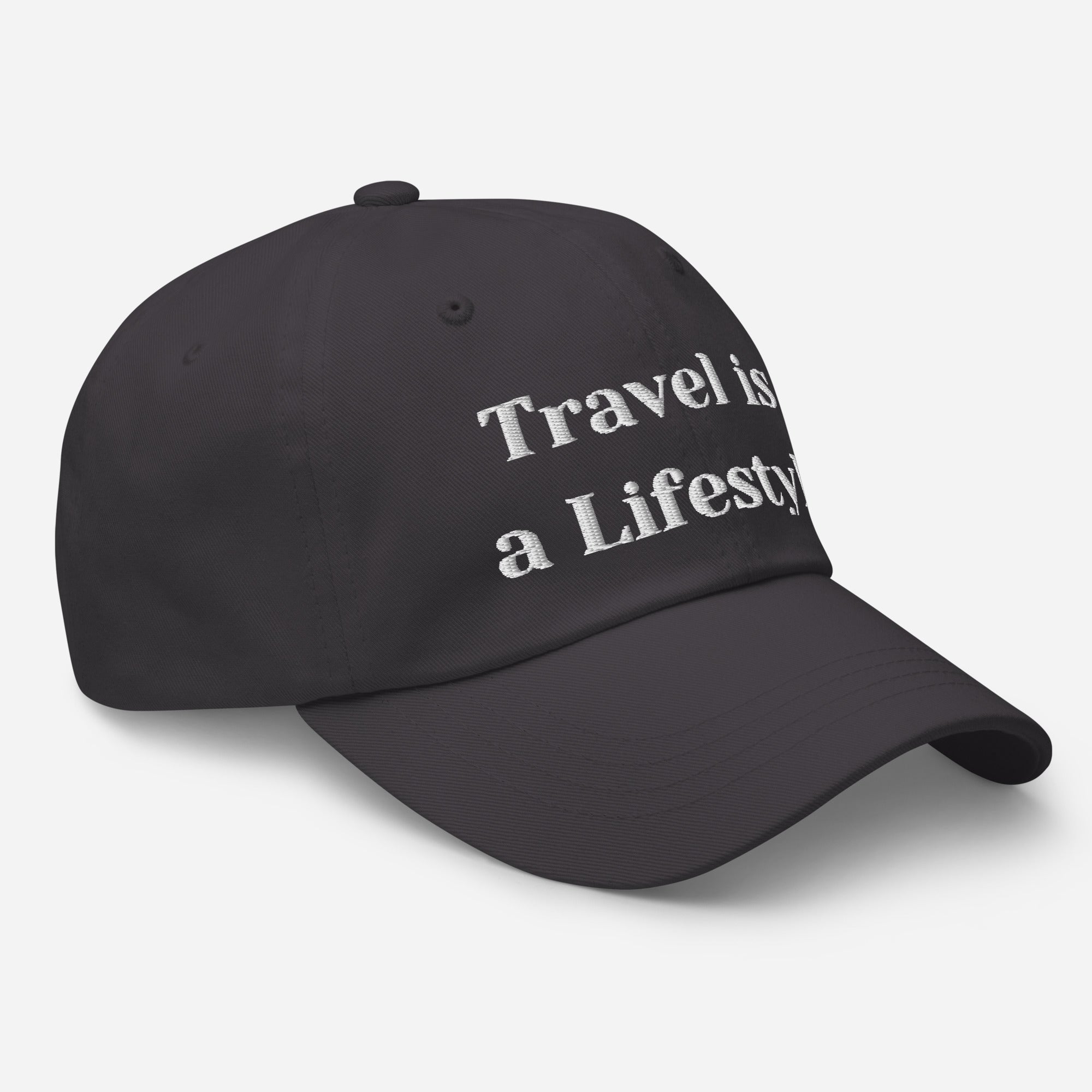 Travel is a Lifestyle Dad hat