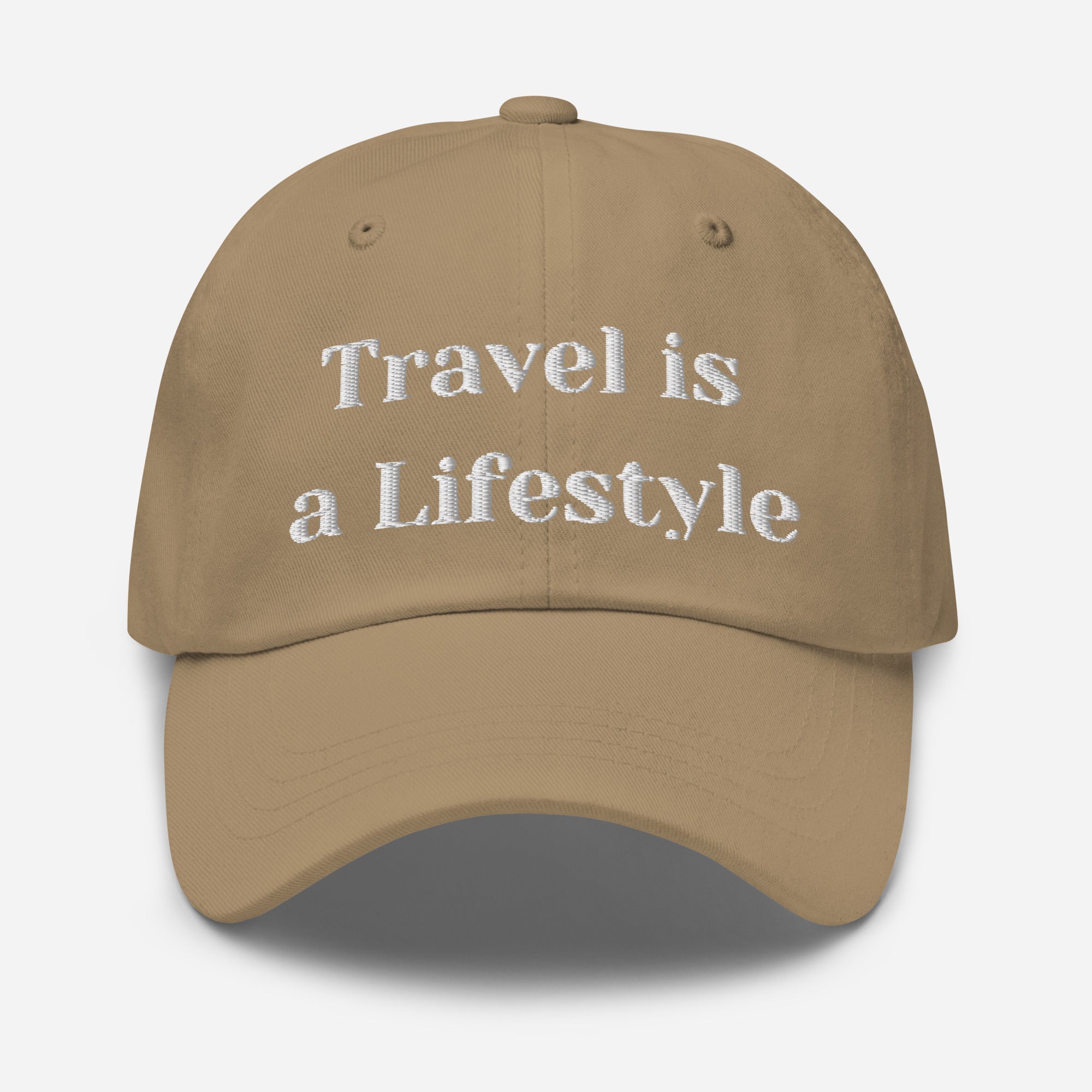 Travel is a Lifestyle Dad hat