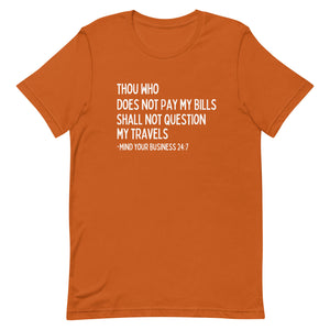 My Trips, My Business T-shirt