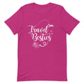 FINAL SALE: Travel Besties White Print T-Shirt