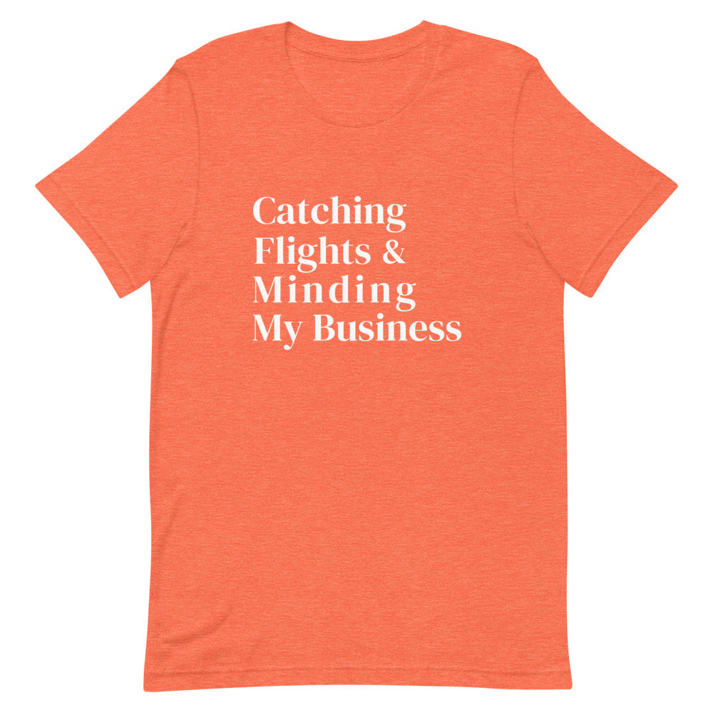 Catching Flights and Minding My Business | Travel Shirt