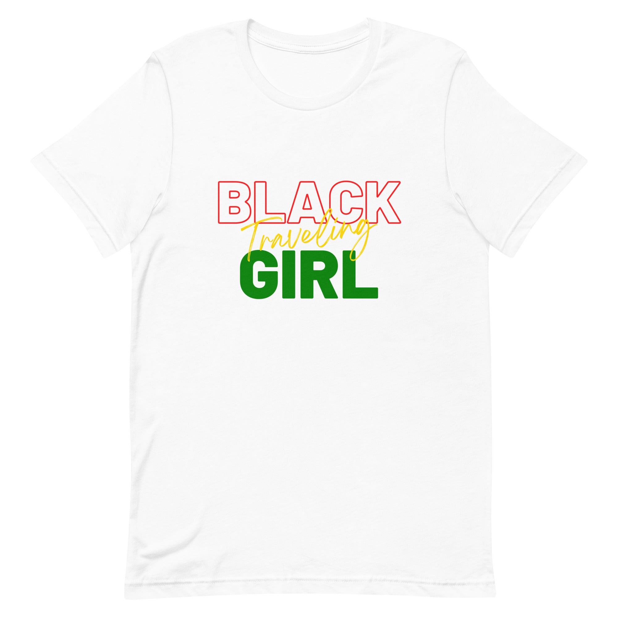 Black Girl Traveling T-shirt